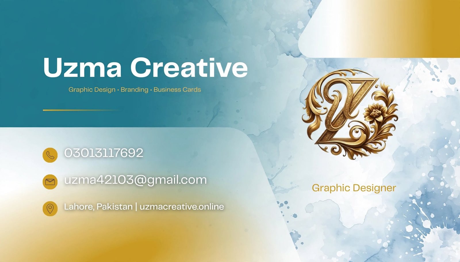 Luxury Business Card Design